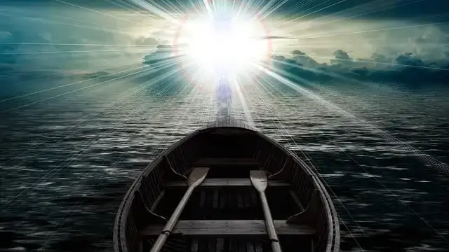 boat enters heaven death dream interpretation